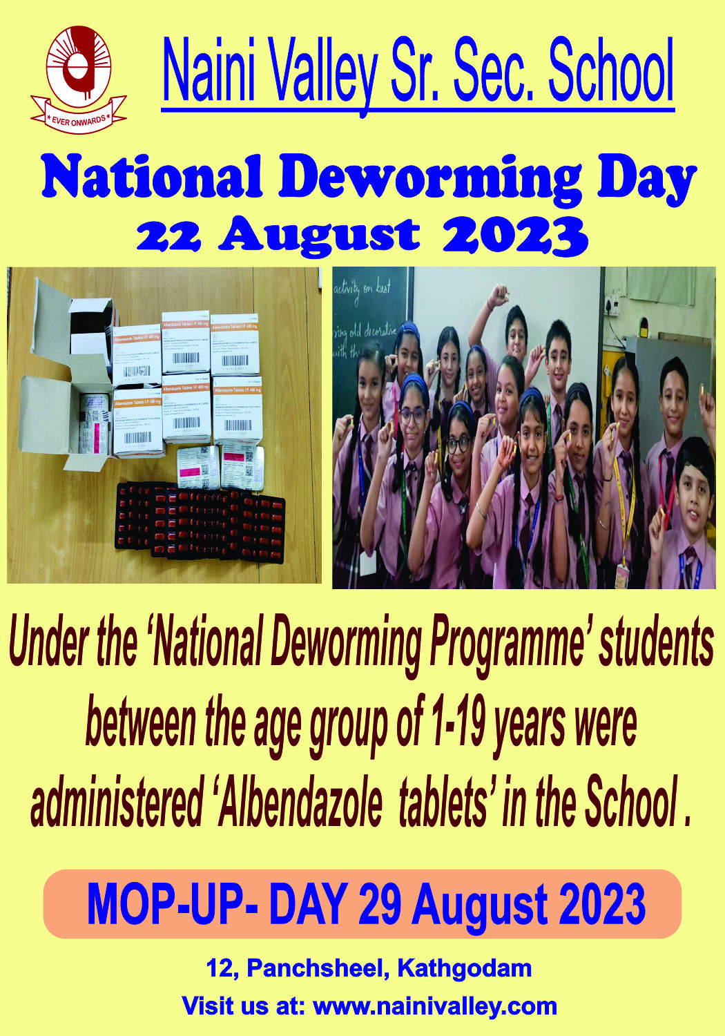 National Deworming Day....